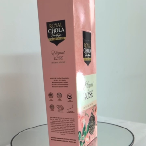Royal Chola Heritage Collection: Elegant Rose Agarbathi / Incense Sticks