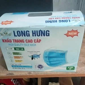 Combo 2h Khẩu trang y tế Long Hưng - khẩu trang kháng khuẩn Long Hưng