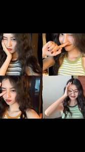 เสื้อสายเดี่ยว คอกลม เสื้อแขนกุด สไตล์เกาหลีทรงเกาะอกเซ็กซี่ น่ารักมาก 👣🐼