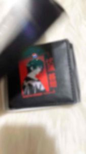 Dompet Anak Laki-Laki Bahan Kulit Sintetis Motif Karakter Jujutsu Kaisen Gojo Satoru Kakashi Hatake