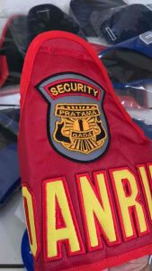 BAN LENGAN PIKET SATPAM/BAN LENGAN DANRU SCURITY (Ready stok)