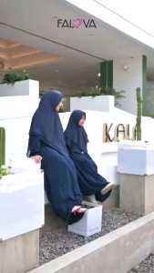 HOMEDRESS YASNA FALOVA RAYON PREMIUM TWILL GAMIS PUTIH