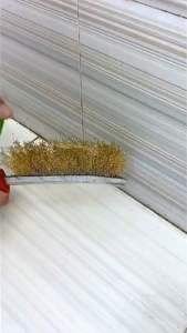 แปรงลวดทองเหลือง แปรงลวดขัดสนิม มีด้ามจับ แปรงลวดสเตนเลส ขัดสนิมโลหะ แปรงทำความสะอาด