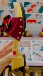 GUỐC GỖ GUỐC MỘC QUAI HOA ĐỎ CAO 5CM