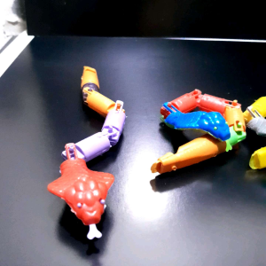 20 pcs mainan ular sambung kecil priwitan