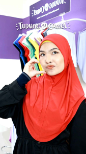 Tudung Sekolah Awning Scuba Tudung Merdeka Original Tudung Si Comel TSC Tudung Sarung Awning On Point
