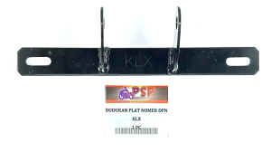 DUDUKAN PLAT NOMER DEPAN KLX ( VARIASI ) - Pangkon Plat Nomor Depan TRAIL KAWASAKI KLX 150 DTRacker