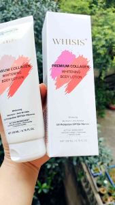 Kem Dưỡng Body Whisis Premium Collagen Whitening Body Lotion UV Spf50+/Pa++++ 200ML