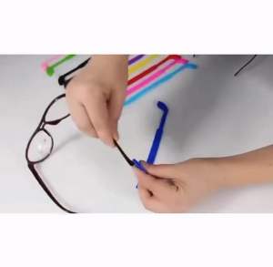 Silicone Eyeglasses Strap Fit Sports Eyewear Retainer Sunglasses Straps Safety Chain Holder tali cermin mata Spectacle sport band