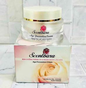 Kem dưỡng trắng da và ngăn ngừa lão hóa Scentbara hoa hồng - HX1635