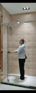 Moderm Corner Sliding Glass Door System to Save Space