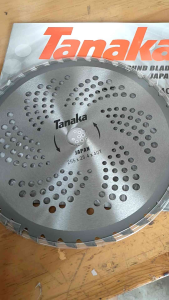 Tanaka Pisau Bulat 40T Mata Intan Merk Tanaka Mesin Potong Rumput Tanaka