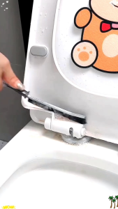 Sikat Pembersih Celah Dengan Gagang / Pembersih Sudut Cela Jendela Multifungsi