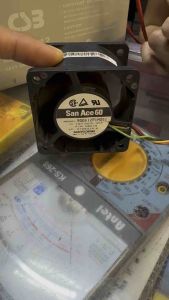 Sanyo Denki San Ace 60 60x60x38mm Cooling Fan 12V 0.35A