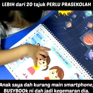 BUSY BOOK || Buku Aktiviti Saya (BM)/ My Busy Book (English)/Busy Book Jawi Saya #busybook #preschool #learningbook