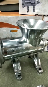 Gilingan Daging Manual Anti Karat Aluminum Vipoo A12 Gilingan Daging Kopi Gethuk Lindri Meat Mincer Vipoo A12 Stainless