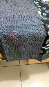 JUMBO SET KEBAYA BROKAT LAPIS FURING KHUSUS HITAM