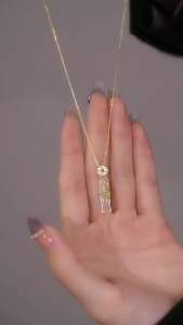 (Bebas beli 2 dapat bonus) K86 COD Kalung bambu giok titanium wanita original elegan