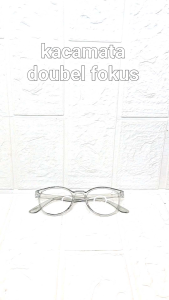 kacamata plus baca dan jalan 2in 1 frame oval
