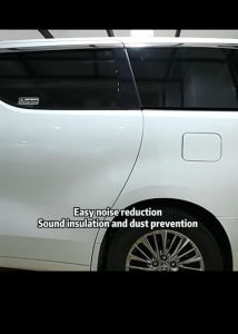 Toyota Alphard Vellfire silence wind rubber