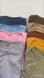 jumper bayi polos cotton adem (0-12 bulan)