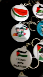 6PC GANTUNGAN KUNCI FREE PALESTINA /6 PC GANTUNGAN KUMCI PALESTINA UK 4.4 CM /GANTUNGAN KUNCI PALESTINA