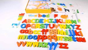 Bộ đồ chơi chơi xếp hình bảng chữ cái giáo dục cho trẻ bộ ghép chữ đánh vần tiếng Anh