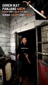 Golok Paut Nyere: Bahan Baja & Proses Tempa Gerinda