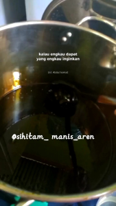 Sihitam Manis Aren Kental 500ml: Lebih Kental, Manis, & Hitam