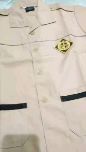 Baju SD Siaga Lengan Pendek - Seragam Pramuka SD / AM Marliana