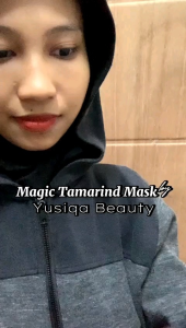 Masker Muka Jerawat Blackhead Kulit Berminyak Magic Tamarind Mask Men Women