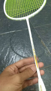 Raket badminton Victor truster f tarikan 30 lbs frie tas grip