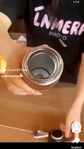 Tumbler Botol Minum Termos Aesthetic Outdoor Sport Stainless Tahan Panas & Dingin High Quality - Arthela Shop