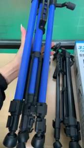 Tripod 3366 Macaron Bahan Besi Ukuran 1.4 Meter untuk Kamera & Handphone