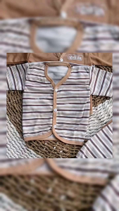 6 Pcs / 3 Set Baju Celana Panjang Bayi Newborn Motif Terbaru