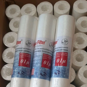 Sediment Filter Air Catridge/ Spun/ Penjernih air NANO FILTER 10 INCH 0.1 MICRON (AL310)