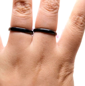 [GRATIS CETAK NAMA] Cincin Couple Titanium Anti Karat M47 | Cincin Pasangan | Cincin Hadiah | Cincin Lamaran | Cincin Tunangan | Aksesoris Pria Wanita