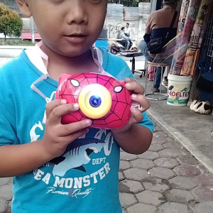 bubble kamera / peniup gelembung