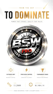BSW PRO SNOOKER CUE TIP Precision control • Strong grip A+ water buffalo leather premium material M / MH / H_11.2mm