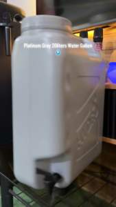 Aesthetic Platinum GRAY Colored Water Gallon 20Liters for Home and office Use Jugs Drinkware