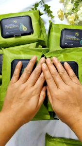 🇲🇾Readystock🇲🇾 𝗔𝘃𝗼𝗰𝗮𝗱𝗼 Makeup Remover 牛油果卸妆湿巾 Cotton Wipe Face Deep Cleansing Eyes Moisturizing