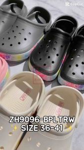 Bara Bara Sandal Selop Wanita Bakpau Abstrak Empuk ZH9096-BPLTRW (AU-2)