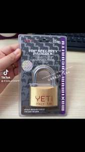 Ổ Khóa Bấm Thau YETI 50mm 60mm Chính Hãng