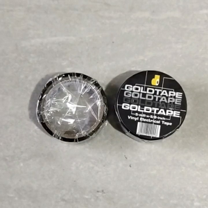 GOLDTAPE ISOLASI LISTRIK ORIGINAL Tape Hitam PVC kabel 5/8 INCH ASLI kualitas baik