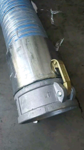 POWERLINE...SELANG LOSING BBM SELANG BONGKAR BBM (4\" INCHI ×3 METER) SET DENGAN KEMLOK TINGGAL PAKAI