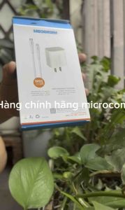 Bộ củ cáp sạc nhanh PD20W Microcom cho IP từ 8 đến 14Prm an toàn ổn định 1 đổi 1 12 tháng