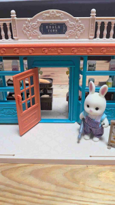 Koala Town Bakery DIY Mini  Playset with Rabbit Figure – Pretend Bakery Shop Toy