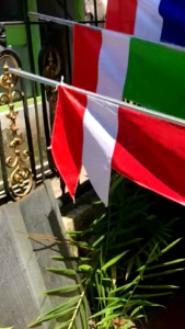 Bendera Umbul Umbul Sablon Dirgahayu Panjang 3 M Bahan Polyester Kualitas Premium Grade A