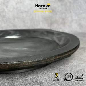 Haraka Cast Iron Loyang Semi Premium Martabak / Terang Bulan 24-26 cm