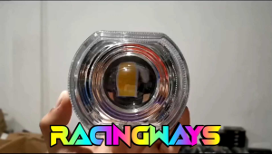 Lampu Depan Projie biled cut off high low 45inch CR7 HC0936 plus shroud BMW Lampu Daymaker Biled cahaya